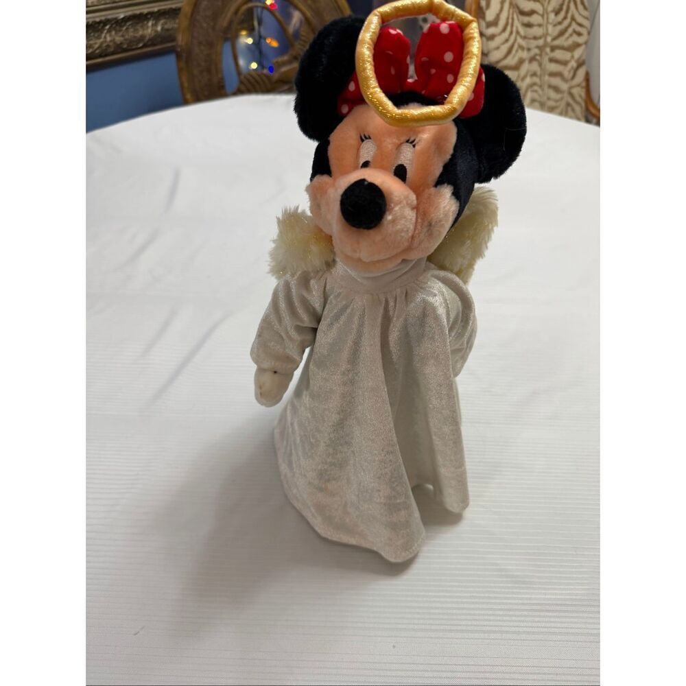 Disney Minnie Mouse Vintage Christmas Tree Angel Topper